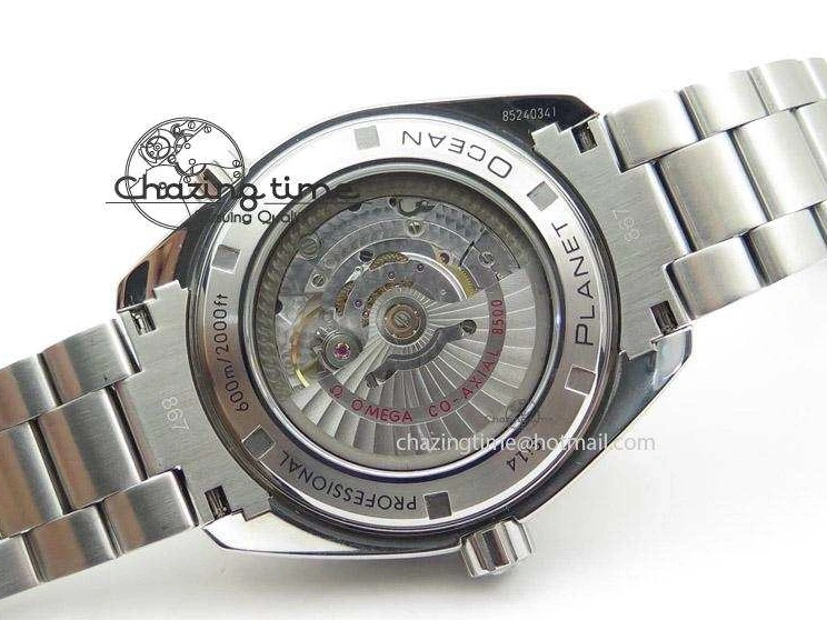 0329 Planet Ocean Professional Ceramic Bezel 45mm 1:1 Noob Best Edition on SS Bracelet A Attractive 8289